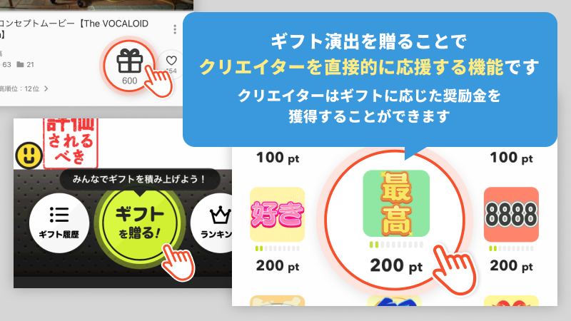 ギフト機能